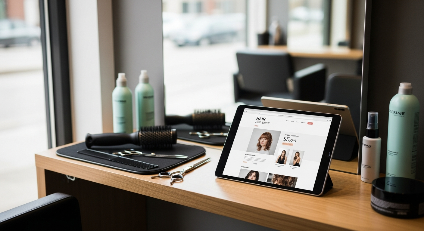 Ile kosztuje strona internetowa dla fryzjera?