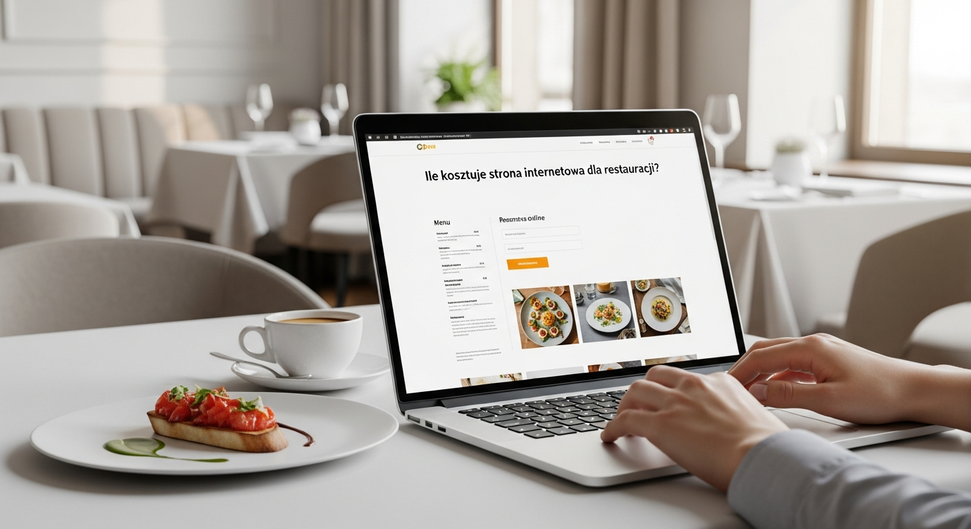 Ile kosztuje strona internetowa dla restauracji?