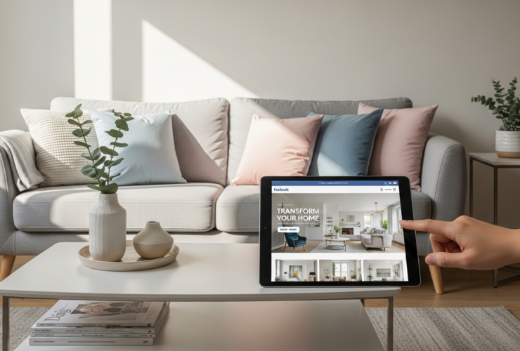 Reklama dekorowania wnętrz na Facebooku - czy warto?